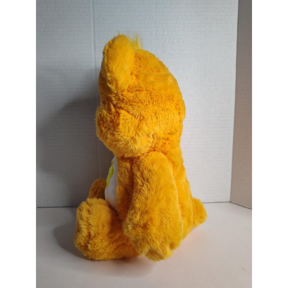CARE BEARS Friend Bear Basic Fun Yellow Flowers 12" Orange Soft Plush 2021 - Picture 2 of 8